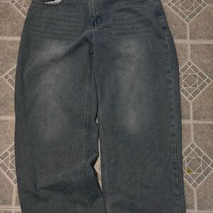 Blue baggy high quality jeans